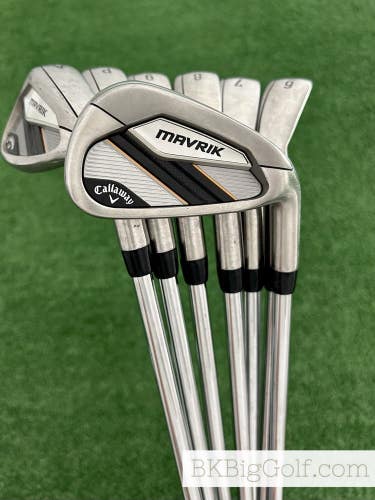 Callaway Mavrik Iron Set 5-A / True Temper XP 95 Stiff