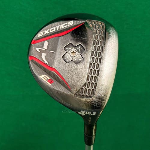 Tour Edge Exotics E8 16.5 Fairway Wood 4 Fujikura Exotics Pro 72 Tour Stiff