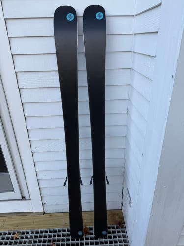 Women's Blizzard Black Pearl 88 166 cm All Mountain Skis With Bindings Max Din 11 (Used)