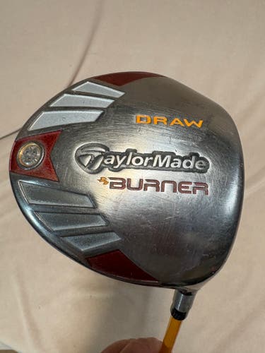 TaylorMade Burner Draw Right Handed Driver Extra Stiff Flex 9.5 Loft Graphite Shaft (Used)