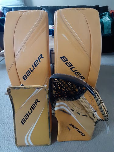 33" Bauer Vapor 2X Pro Regular Goalie Full Set Pro Stock ** READ THE AD **