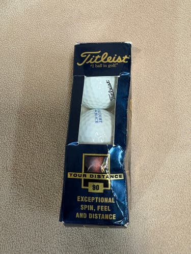 Titleist Tour Distance Balls 3 Pack (New)