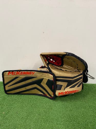 Mckenney Pro Goalie Glove & Blocker | Junior Regular