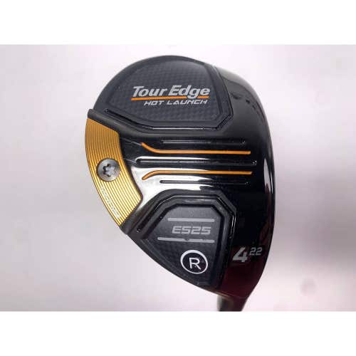 Tour Edge Hot Launch E525 4 Hybrid 22* UST Mamiya Helium 55g Regular RH