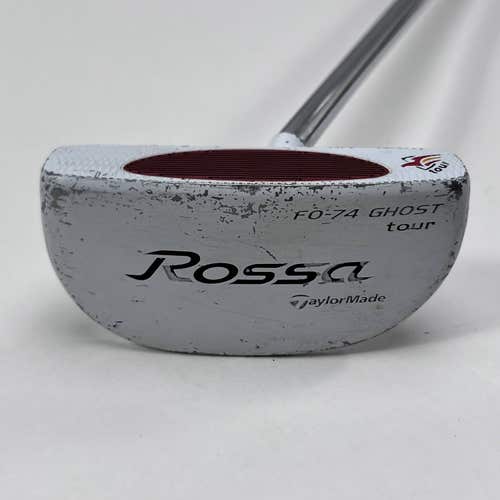 TaylorMade Rossa F0-74 Ghost Tour Putter 42" Center Shaft RH - NEW 17" Long Grip
