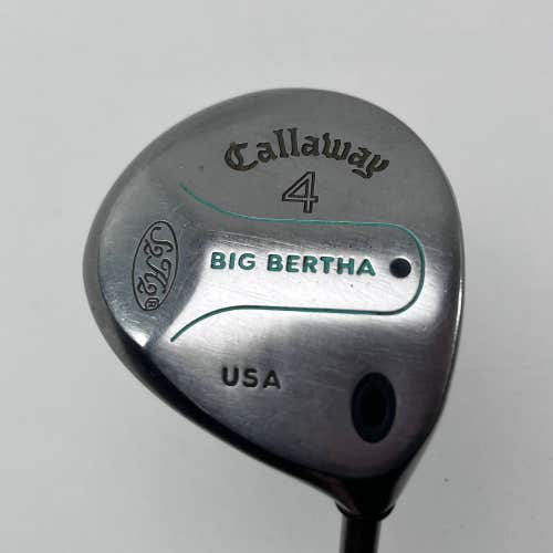 Callaway S2H2 Big Bertha 4 Fairway Wood 17* GEMS Ladies Graphite Womens RH