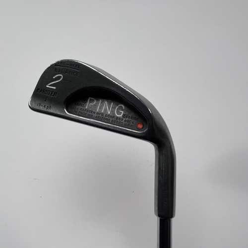 Ping Karsten I Single 2 Iron Orange Dot 2* Flat Stiff Steel Mens RH