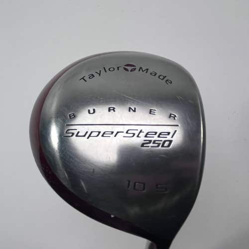 TaylorMade Supersteel 250 Driver 10.5* Bubble R-80 80g Regular Graphite Mens RH