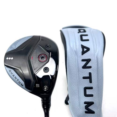 Callaway Quantum Triple Diamond 5 Fairway Wood 18* Vanquish 5R Regular RH HC