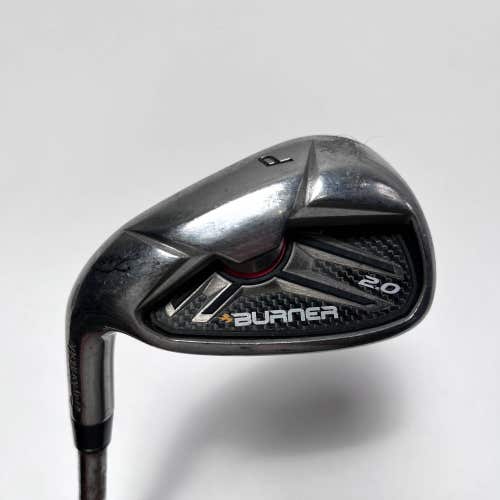 LEFTY TaylorMade Burner 2.0 Pitching Wedge PW Burner 2.0 85g Stiff Steel Mens LH