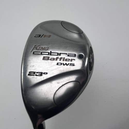 LEFTY Cobra Baffler DWS 3 Hybrid 23* Aldila NV HL 60g Senior Graphite Mens LH
