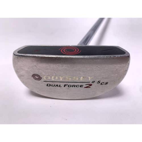 Odyssey Dual Force 2 5 Center Shaft Putter 34.5" SuperStroke Tour 2.0 Mens RH
