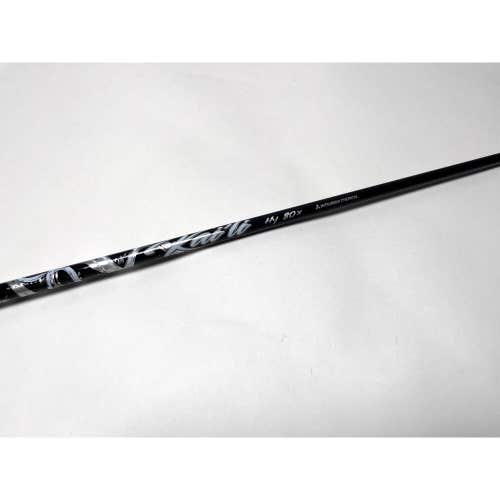 Mitsubishi Chemical Kai'li Black 80X 80g Extra Stiff Hybrid Shaft 39.25" -Ping