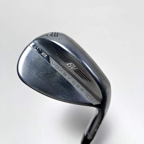 Titleist Vokey SM8 Tour Chrome Lob Wedge LW 58* 12 Bounce D-Grind SM8 Wedge RH