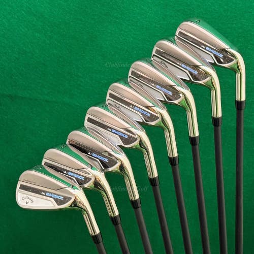 Callaway Paradym Ai SMOKE 4-AW Iron Set Cypher Sixty 5.5 Graphite Regular