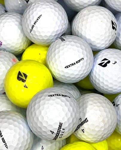 4 Dozen Near Mint AAAA Bridgestone Extra Soft Used Golf Balls