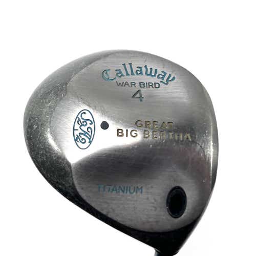 Callaway Original Great Big Bertha 4 Fairway Wood 17* Big Bertha Gems Ladies RH