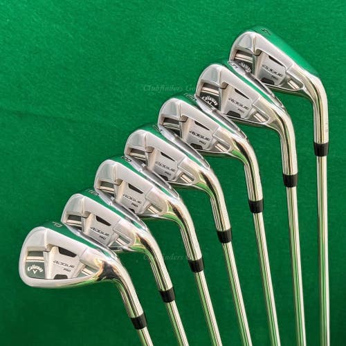 Callaway Rogue Pro CF18 (White) 4-PW Iron Set TT XP 95 ST15 S300 Steel Stiff