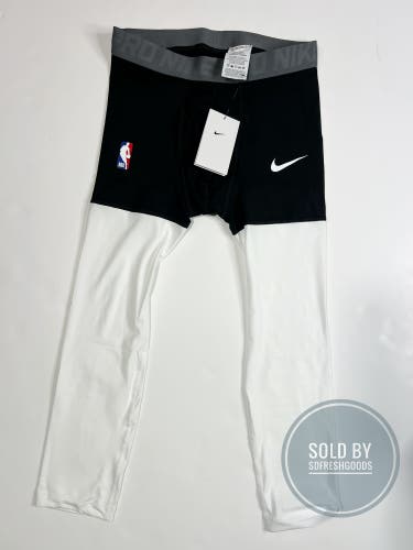 Nike Pro NBA Team Issued 3/4 Compression Tights M-Tall