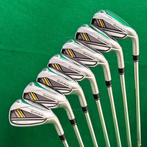 TaylorMade RBladez RocketBladez 4-PW Iron Set RocketFuel 85g Steel Stiff