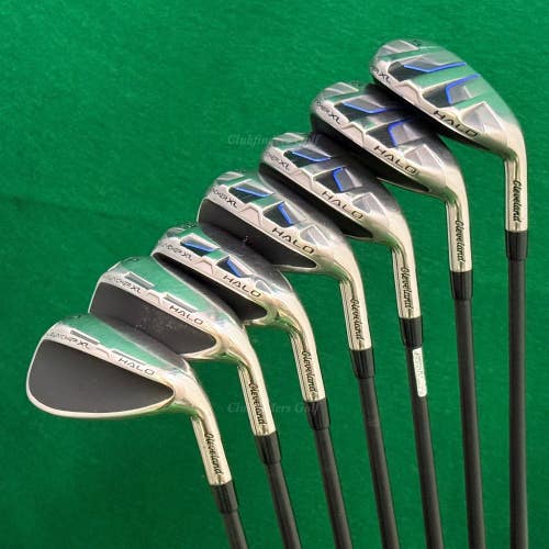 Cleveland Launcher XL Halo 5-DW Iron Set Project X Cypher Fifty 5.0-A Seniors