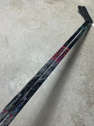 2 PACK 80 Flex P28 Nitro Wrapped As Hzrdus Smoke Senior True Left Hand Pro Stock (New)
