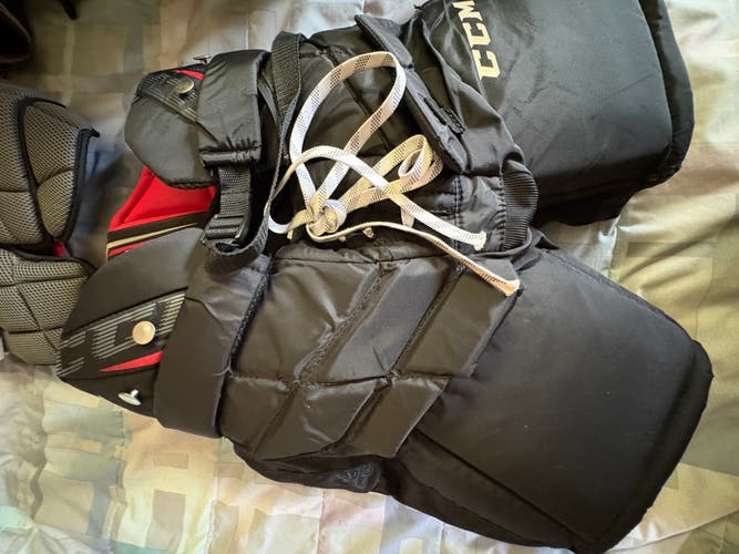 Junior Large CCM Axis A1.5 Hockey Goalie Pants (Used)