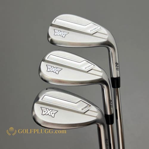 Gap Wedge, Sand Wedge, Lob Wedge Set- PXG XCOR2 / KBS Steel, Stiff (3571)