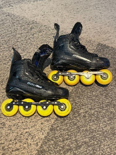 Bauer Mach Roller skates size 9