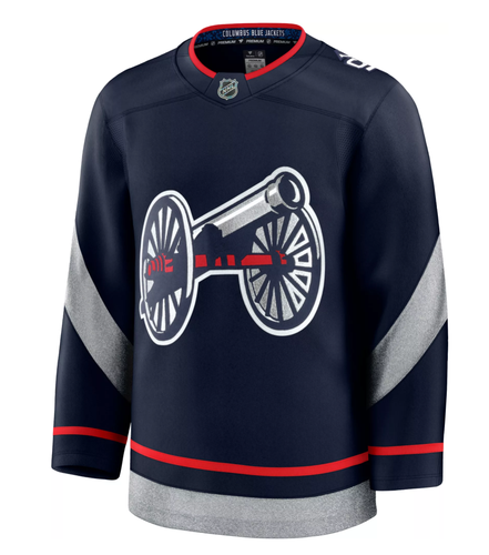 Columbus Blue Jackets Men's Fanatics Premium Stadium Series Jersey - Size 52