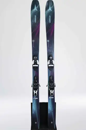 (USED) 2024 Atomic Maven 86 Women's All-Mountain Skis w/ 11 DIN Bindings - 169 cm