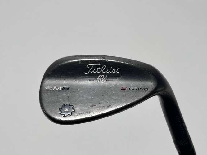 Titleist Vokey SM6 Steel Grey Wedge 56* 10 Bounce Wedge Steel Mens RH