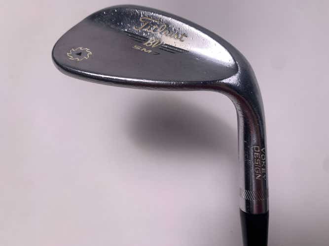 Titleist Vokey SM7 Tour Chrome Sand Wedge SW 56* 10 Bounce S-Grind Wedge RH