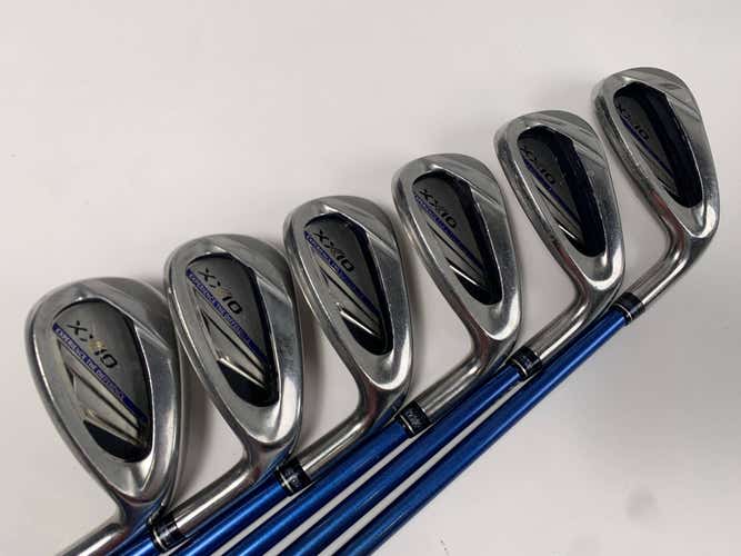 XXIO Eleven Iron Set 6-PW+AW MP1100 Flex 3233 48g Regular Graphite Mens RH