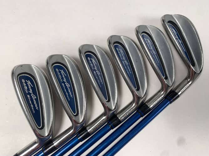 Tommy Armour 845 W Silverback Iron Set 6-PW+SW UST Ladies Graphite Womens RH