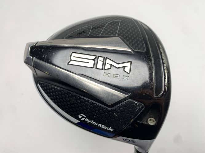 TaylorMade SIM MAX Driver 10.5* Fujikura Ventus Red 5R Regular RH