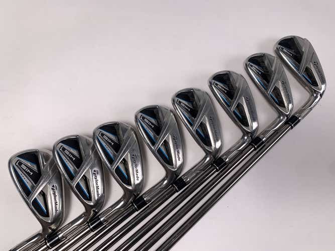 TaylorMade SIM MAX Iron Set 4-PW+GW UST Mamiya Recoil ESX 460 F3 Regular RH