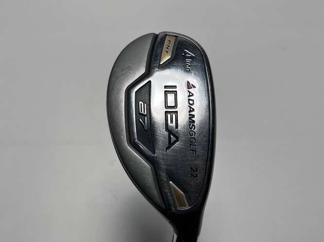 Adams Idea A7 4 Hybrid 22* Grafalloy ProLaunch AXIS Regular Graphite Mens RH