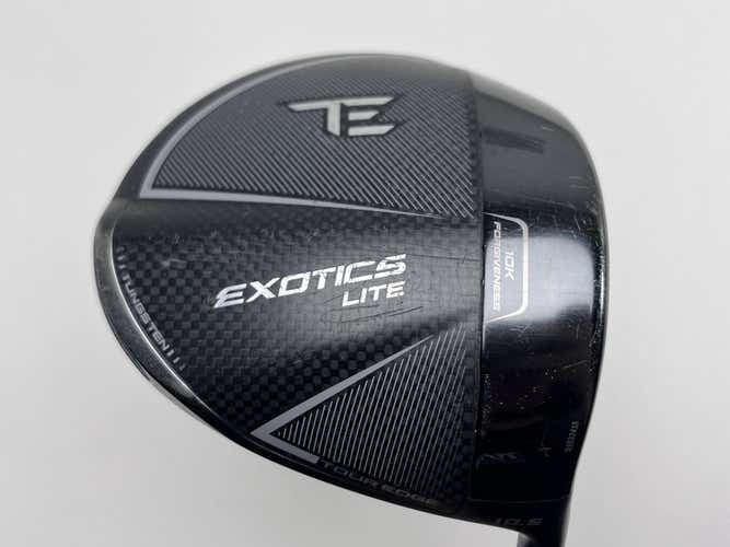 Tour Edge Exotics Lite 2025 Driver 10.5* 2026 Ventus Black 4R Regular RH