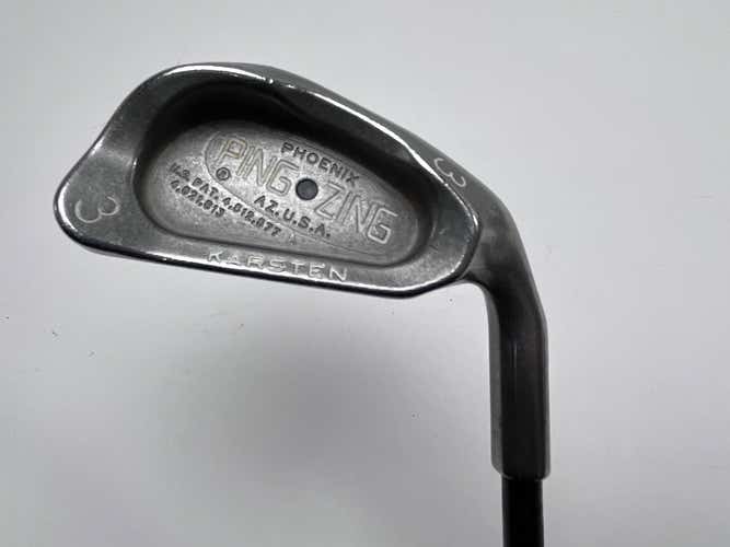 Ping Zing Single 3 Iron Black Dot Aldila Stiff Graphite Mens RH