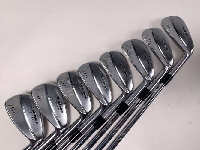 Bridgestone J33 B Forged Blade Iron Set 3-PW True Temper DG S300 Stiff Steel RH