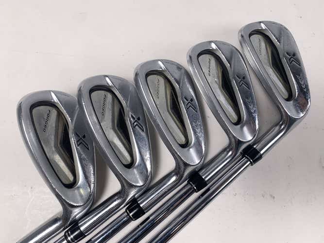 XXIO X Black Iron Set 7-PW+GW+SW NS Pro Regular Steel Mens RH No 9 iron