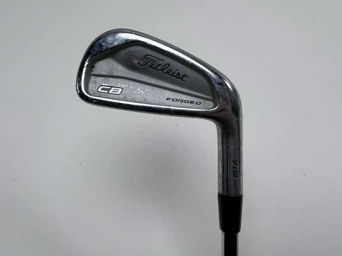 Titleist 718 CB Single 6 Iron KBS Tour-V 110g Stiff Steel Mens RH