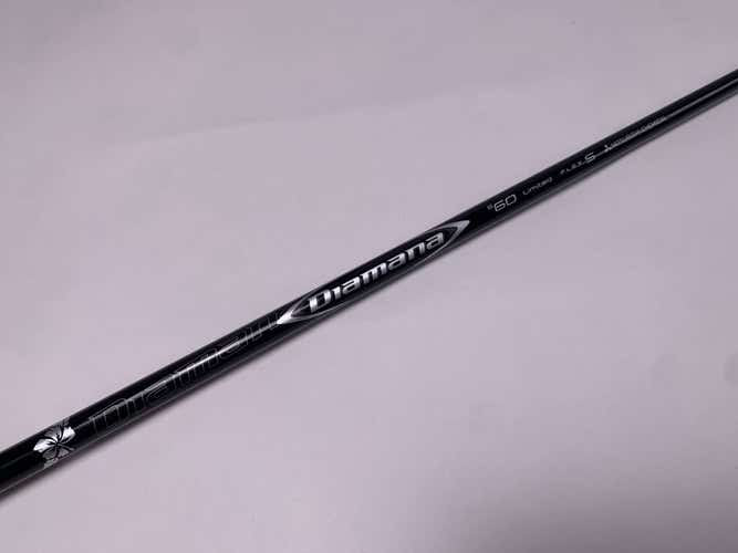 Mitsubishi Chemical Diamana Black FB 60 Ltd Stiff Driver Shaft 44.75"-TaylorMade