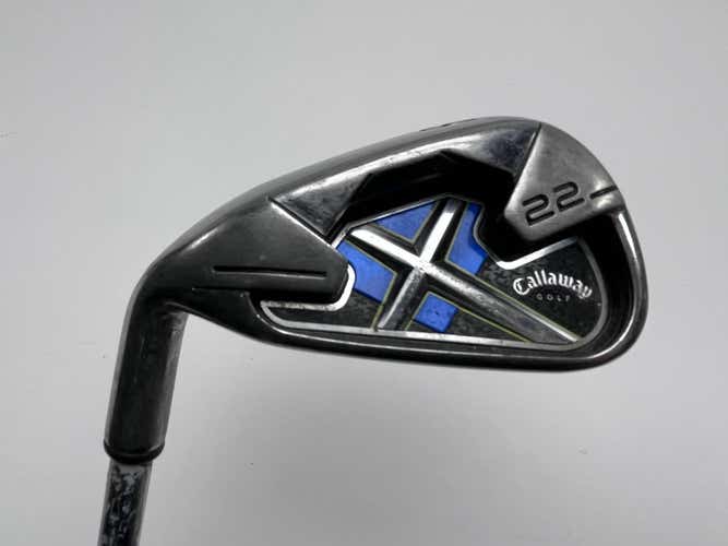 Callaway X-22 Single 6 Iron Uniflex Steel Mens LH