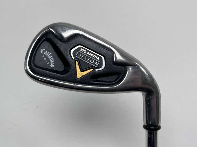 Callaway Big Bertha Fusion Single 6 Iron Nippon 990 Uniflex Steel Mens RH