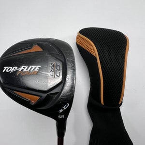 Top Flite Tour 3 Fairway Wood 15* Aldila NVS Orange 65g Senior Graphite Mens RH
