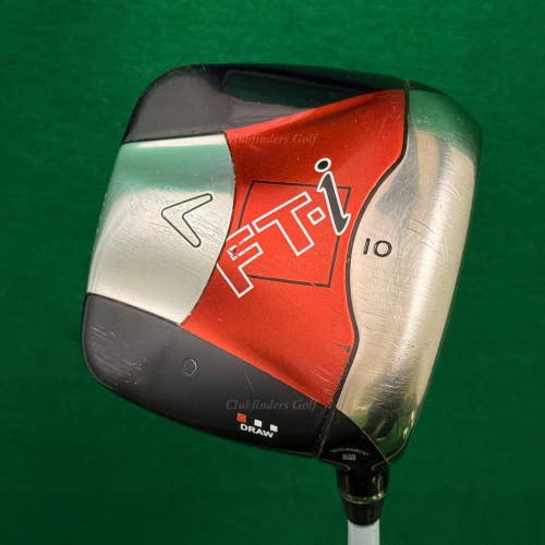Callaway FT-i Draw 10 Driver Fujikura Speeder 586 Tour Spec Regular w/ HC