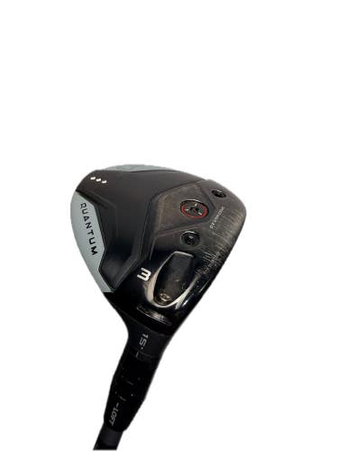 Callaway Quantum Triple Diamond 3 Wood 15 Denali 60 6.0 Stiff RH