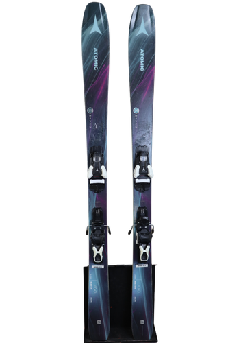 USED 2024 Atomic Maven 86 Women's All-Mountain Skis w/ 11 DIN Bindings - 153 cm